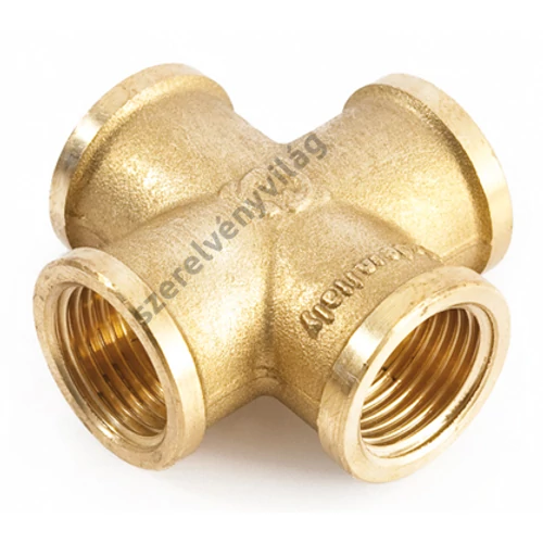 GENERAL FITTINGS réz keresztidom 1/2"-tól 1”-ig