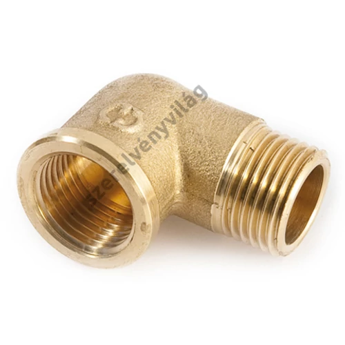GENERAL FITTINGS réz könyök külső-belső menettel (kb) 3/8"-tól 2"-ig