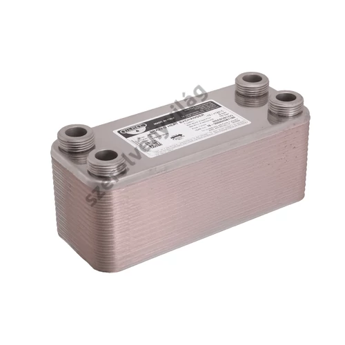 FixTrend ZB250-40 forrasztott lemezes hőcserélő, 40 lemezes