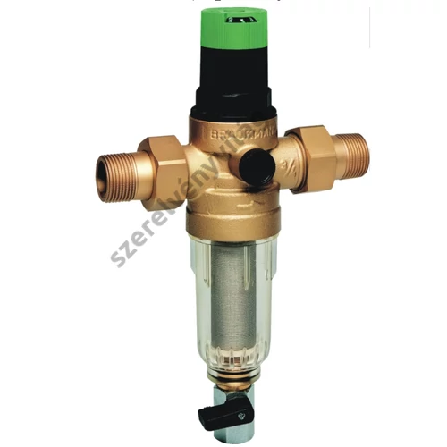 HONEYWELL MiniPlus-FK06 öblíthető ivóvíz szűrőkombináció állítható nyomáscsökentővel (PN16, 100 mikron) 1/2"-5/4"-ig