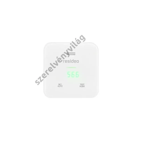 HONEYWELL szén-dioxid CO2 vészjelző + páratartalom és hőm. érzékelő10 év garanciával
