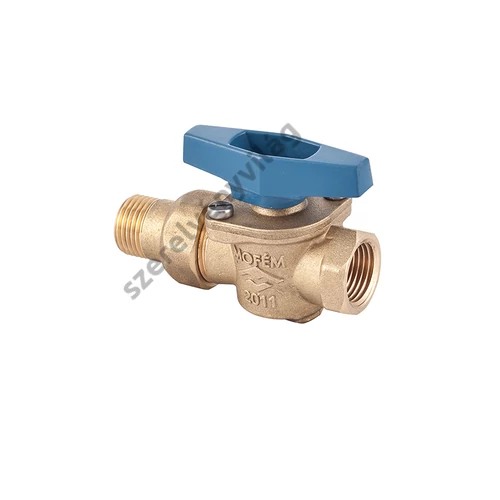 AHA MOFÉM gömbcsap kb csatlakozással (külső-belső menettel hollandis csatlakozással) 1/2"-1"-ig