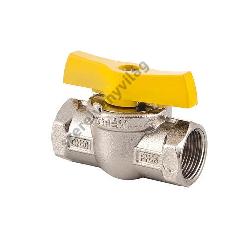 FLEXUM MOFÉM gáz gömbcsap bb (belső-belső menettel) 1/2"-1"-ig