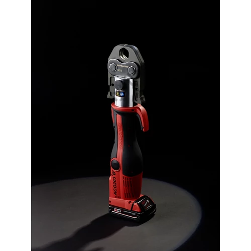 NOVOPRESS ACO203BT-TD elektrohidraulikus, akkumulátoros radiál présszerszám (akkumulátor és töltő nélkül, BLUETOOTH funkcióval, tárolódoboz nélkül)