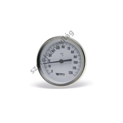 WATTS hőmérő 1/2"-os hátsó csatlakozással T100/150 -120°C
