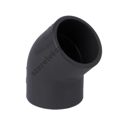 FIP PVC-U nyomó 45° könyök 20 mm-es (ragasztható - PN16)