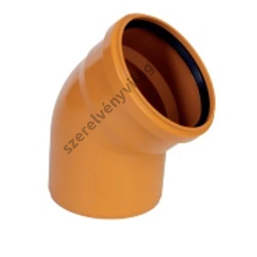 KG (PVC) könyök idom 30° (ívidom)