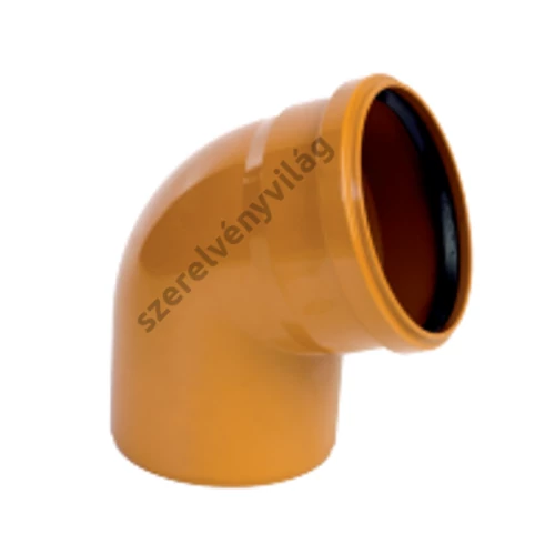 KG (PVC) könyök idom 45° (ívidom)