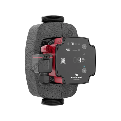 GRUNDFOS Alpha2 GO 25-40 180 keringető szivattyú, PN10, 180mm, 6/4”, 230V