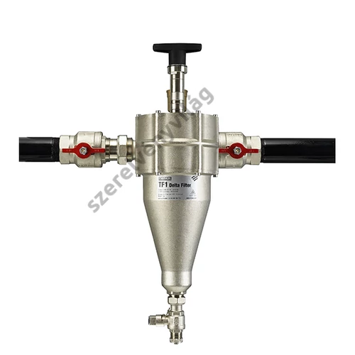 FERNOX TF1 DELTA FOLTER mágneses és hidrociklonikus fémszűrő 2"