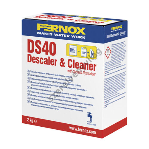 FERNOX DS-40 SYSTEM CLEANER fűtésrendszertisztító por 1,9-25 kg