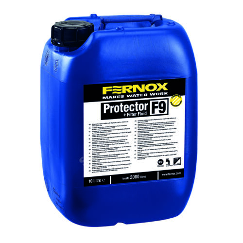 FERNOX Protector + Filter Fluid F9 10 LT - inhibitor 2000 liter vízhez