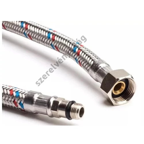 Flexibilis csapbekötő vízcső 3/8"hollandival -10x1 menettel