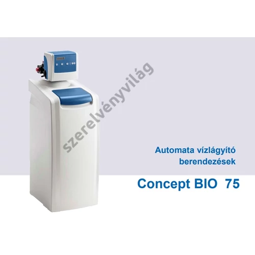 CONCEPT BIO 75 Plus vízlágyító berendezés + Multiblock