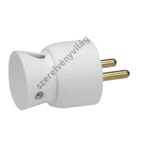 Legrand dugvilla oldalsó csatlakozású 230V/16A fehér