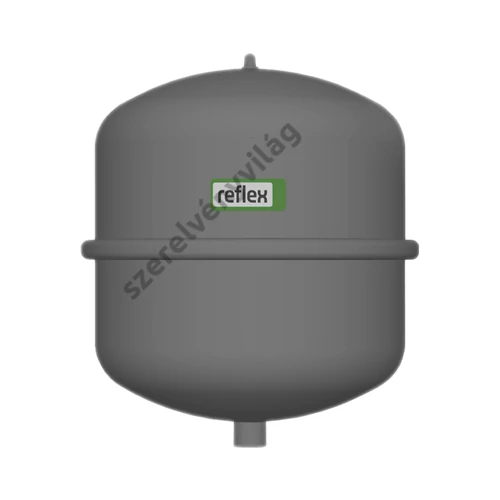 REFLEX N 18 fűtési zárt tágulási tartály, 18l, 3/4”, P0=1.5bar, 4bar, 120°C, szürke