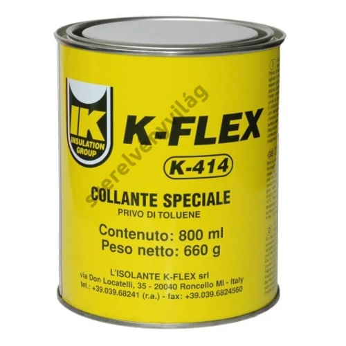 K-FLEX K-414 ragasztó, 0.8 L