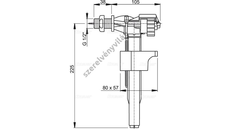 Alcaplast a15